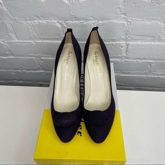 Bettyle Muller Bespoke Heels Purple Size 6.5 - Picture 1 of 5